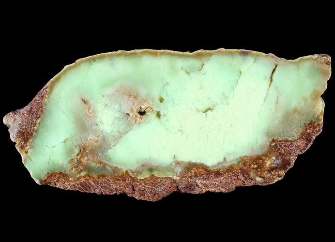 Polished Lemon Citron Chrysoprase Slab - Western Australia #63342